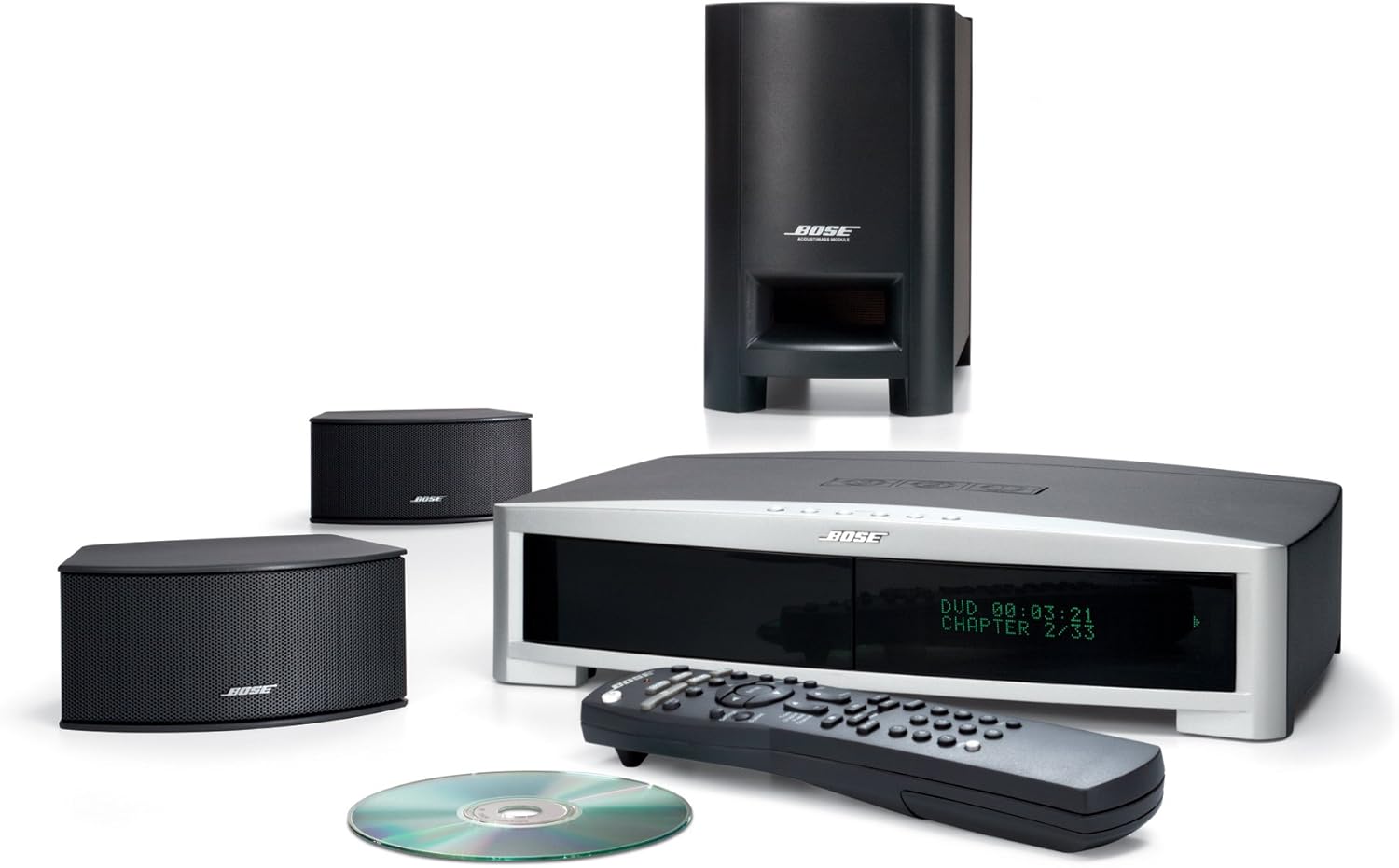 Bose 3-2-1 GS Series III DVD Home Entertainment System User Manual